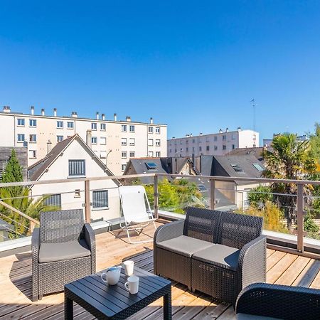 Teranga - Studio Avec Grande Terrasse Dans Rennes Exterior photo
